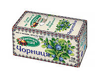 Карпатський чай Чорниця в пакетиках 20 шт.