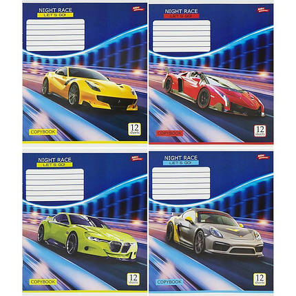 Зошит 12_арк. клітина "МРІЇ" / Нічні перегони, фото 1