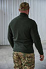 🔥 Кофта флісова "Вафелька" (Олива) тактична кофта, фліска ЗСУ, НГУ, військова, фото 2