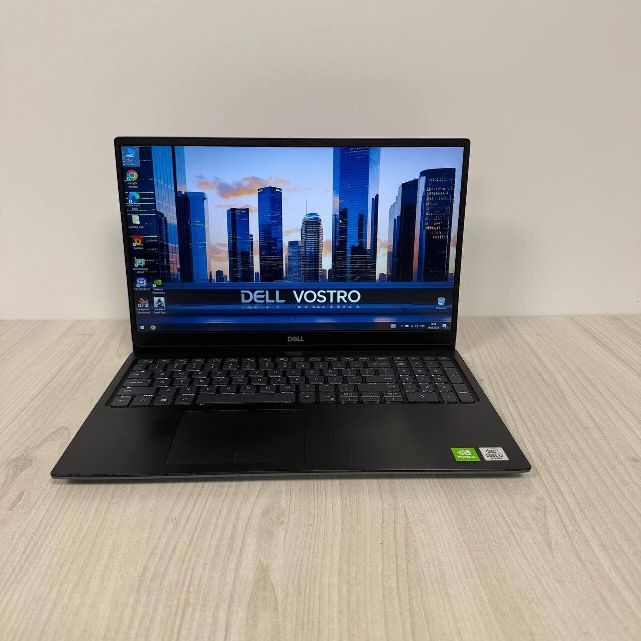 Б/в Ультрабук Б-клас Dell Vostro 5590 15.6" 1920x1080| Core i5-10210U| 8 GB RAM| 256 GB SSD| GeForce MX250 2GB