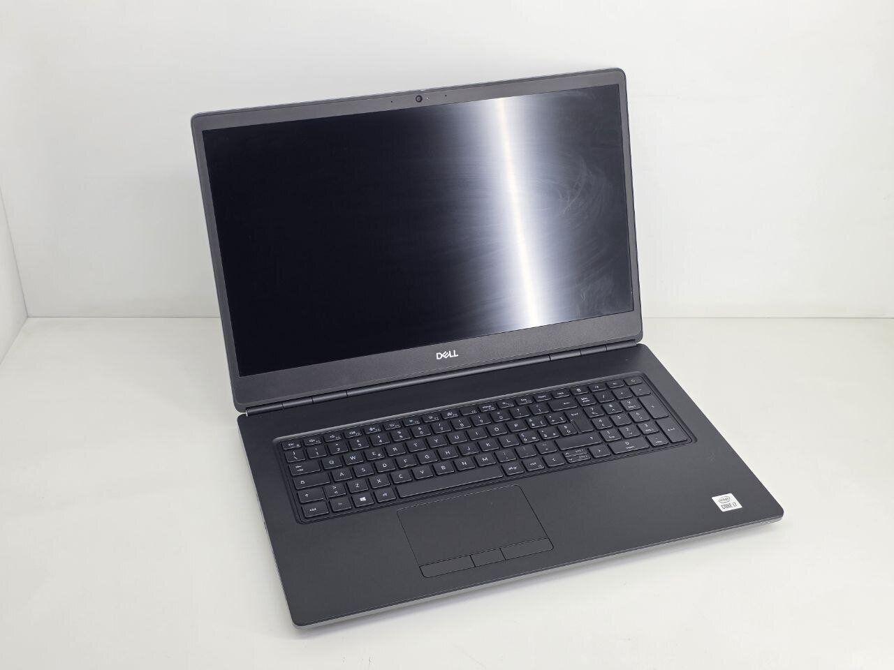 Б/в Ноутбук Dell Precision 7750 17.3" 1920x1080| Core i7-10850H| 32 GB RAM| 1000 GB SSD| Quadro RTX 3000 6GB