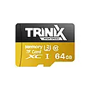 Карта пам’яті Trinix 64GB miсroSDXC з SD-адаптером U3 V30 A1 (90-00035), фото 2