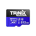 Карта пам’яті Trinix 512GB miсroSDXC з SD-адаптером U3 V30 A1 (90-00038), фото 2