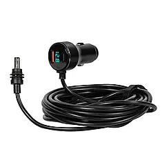 Кабель живлення для Starlink Mini E-NET автомобільний прикурювач/DC з USB Type-C та LED 5м (73-00658)