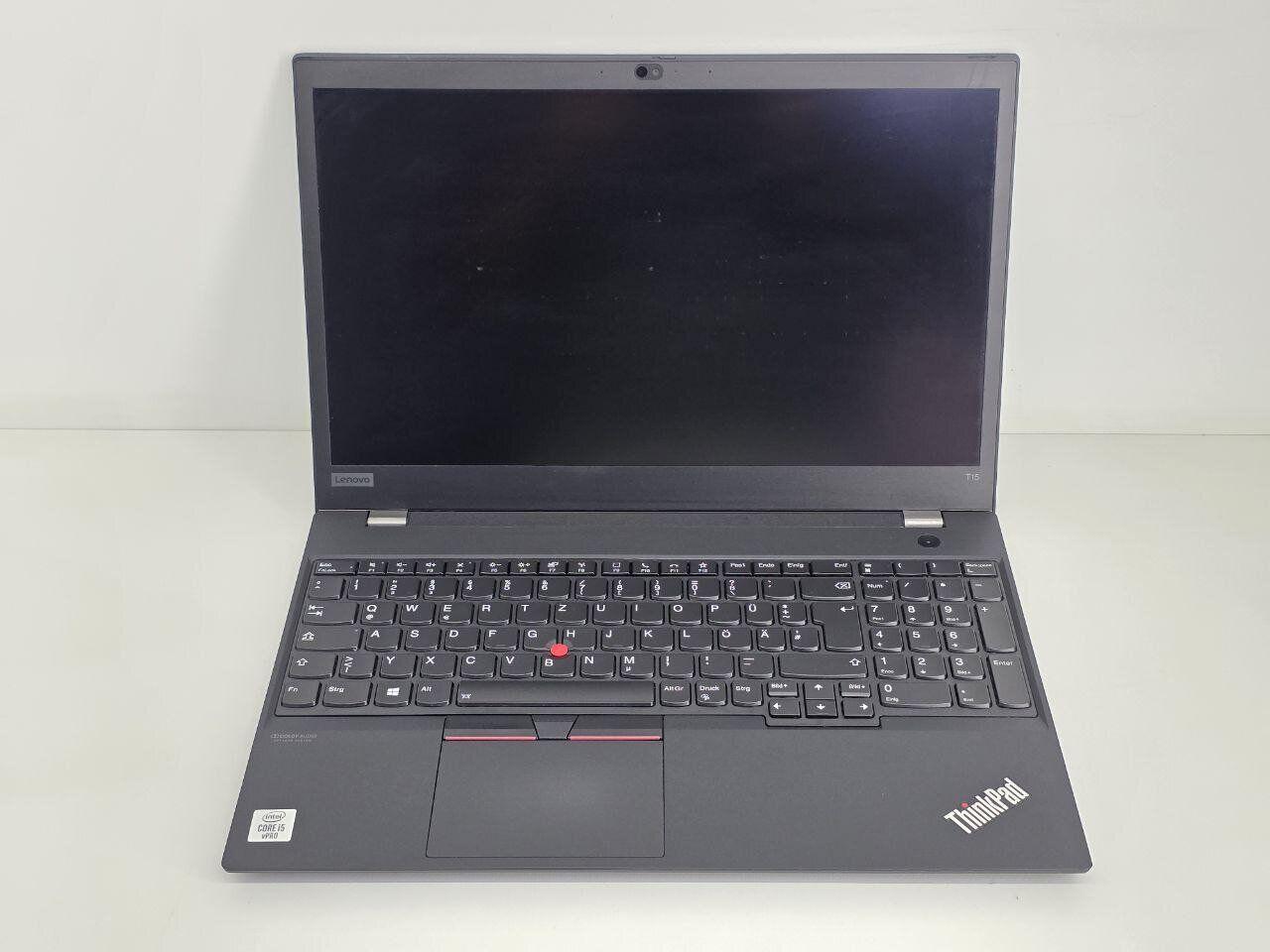Б/в Ультрабук Б-клас Lenovo ThinkPad T15 Gen 1 15.6" 1920x1080| Core i5-10310U| 16 GB RAM| 512 GB SSD| UHD