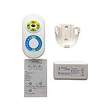 Димер Venom радіо для світлодіодної стрічки W-WW 12 А (5 кнопок на пульті), фото 2