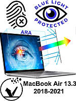 Захисна матова з фільтром для очей від синього спектра, антиударна плівка для MacBook Air 13.3" (моделі
