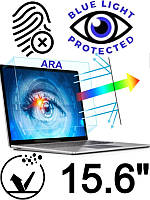 Захисна матова з фільтром для очей від синього спектра, антиударна плівка для будь-якого ноутбука 15.6"