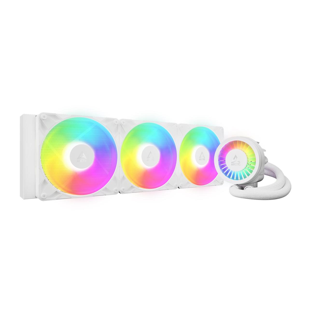 Система охолодження для комп’ютерного процесора Arctic Liquid Freezer III Pro 420 ACFRE00189A A-RGB/White