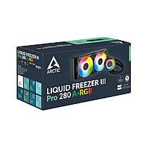 Система водяного охолодження для комп’ютерного процесора Arctic Liquid Freezer III Pro 280 ACFRE00183A Black/A‑RGB, фото 5