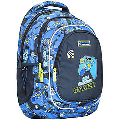 Рюкзак CLASS SchoolMax 2522C 3 відділення, 39х29х17см, поліестер Game