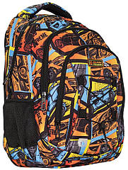 Рюкзак CLASS SchoolTip 2524C 3 відділення, 40х28х18см, поліестер Cars