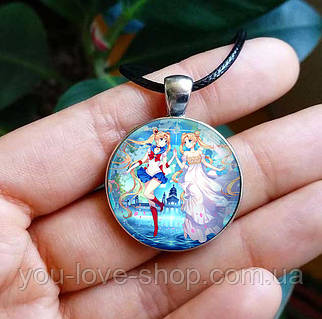 Кулон СЕЙЛОР МУН — SAILOR MOON (10) Срібло Шнурке