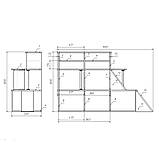 🚗 Дитяча ігрова стінка "Автосалон" DS-652, фото 10