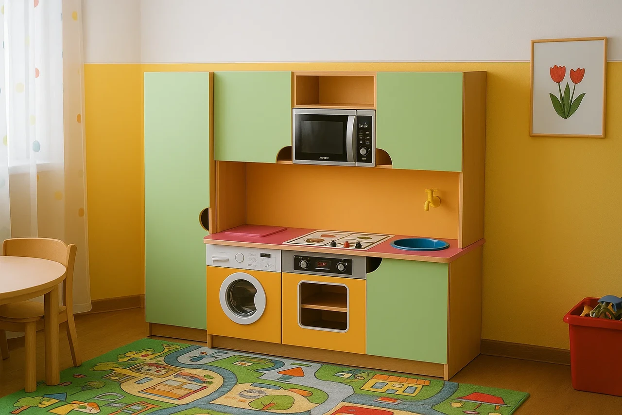 🧁 Дитяча кухня "Фіона" DS-78, фото 1