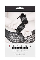 Наручники NS Novelties Wrist Cuffs, чорний