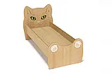 🛏️ Ліжко ясельне з бортиками «Кошеня» DS-29 з малюнком, фото 7