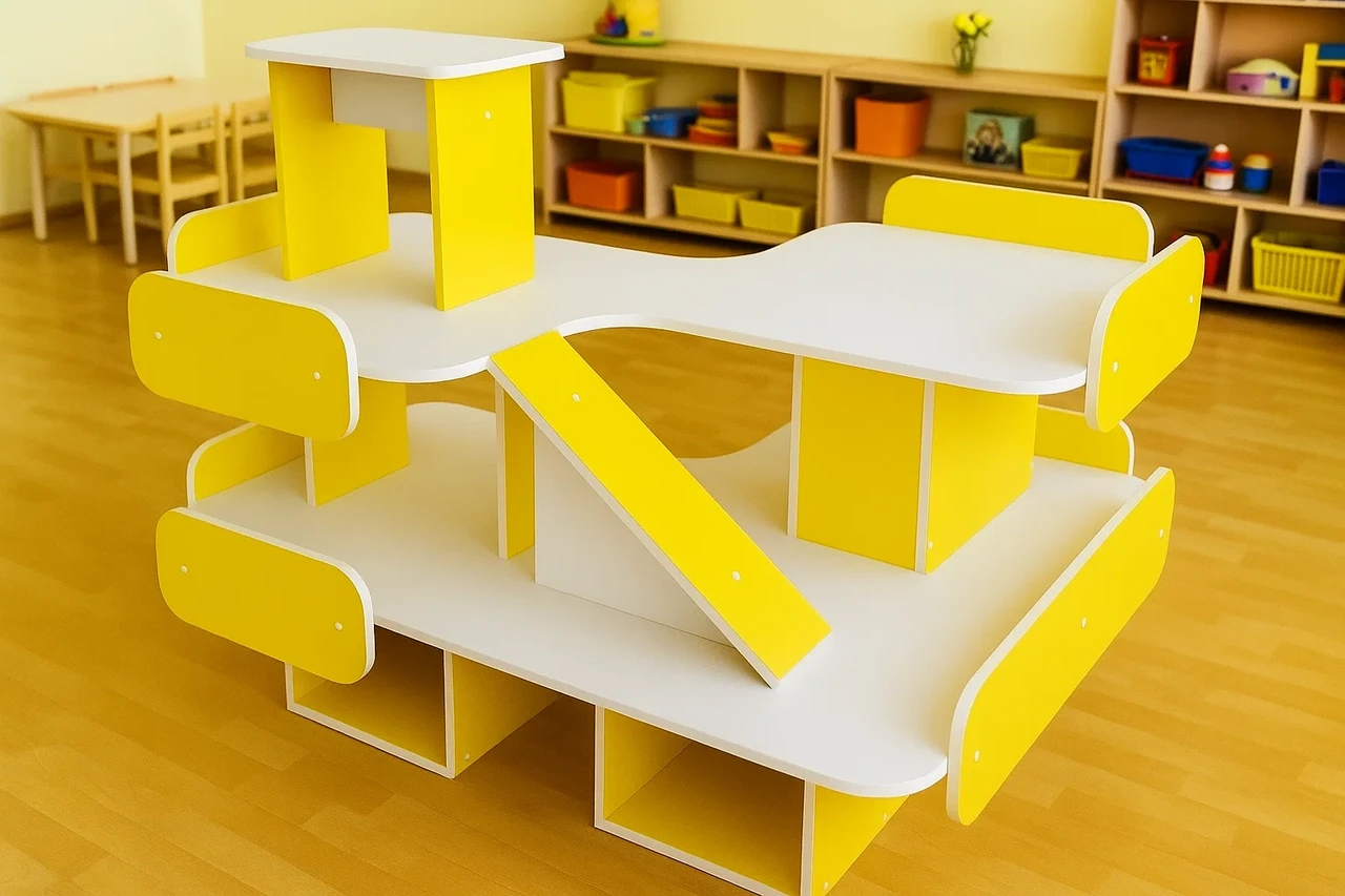 🚗 Дитяча ігрова стінка "Паркінг 2" DS-572, фото 1