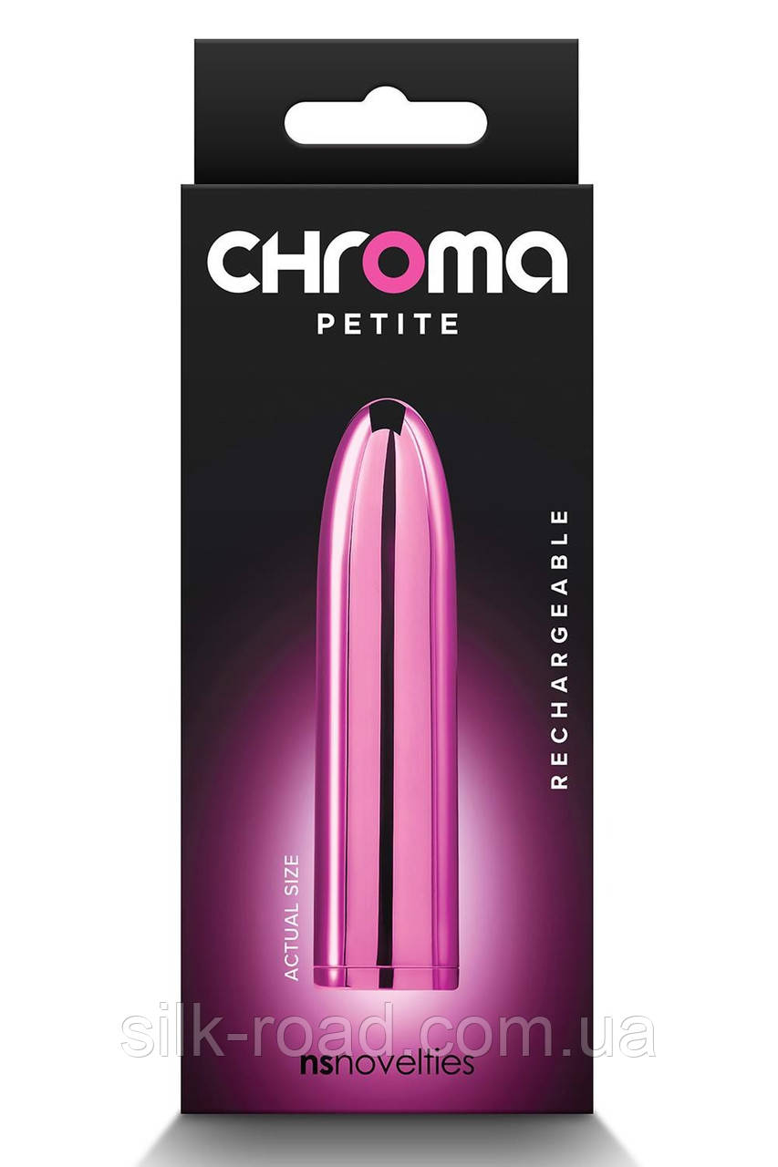Віброкулька NS Novelties, що перезаряджається, Chroma Petite, рожевий