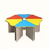 Дитячий столик “Пелюстка” DS-007 (Ромашка), фото 3