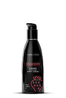 Лубрикант їстівний Wicked Strawberry Flavored зі смаком полуниці, 60 мл