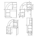 🏥 Дитяча ігрова стінка "Лікарня + Кушетка" DS-1156, фото 2