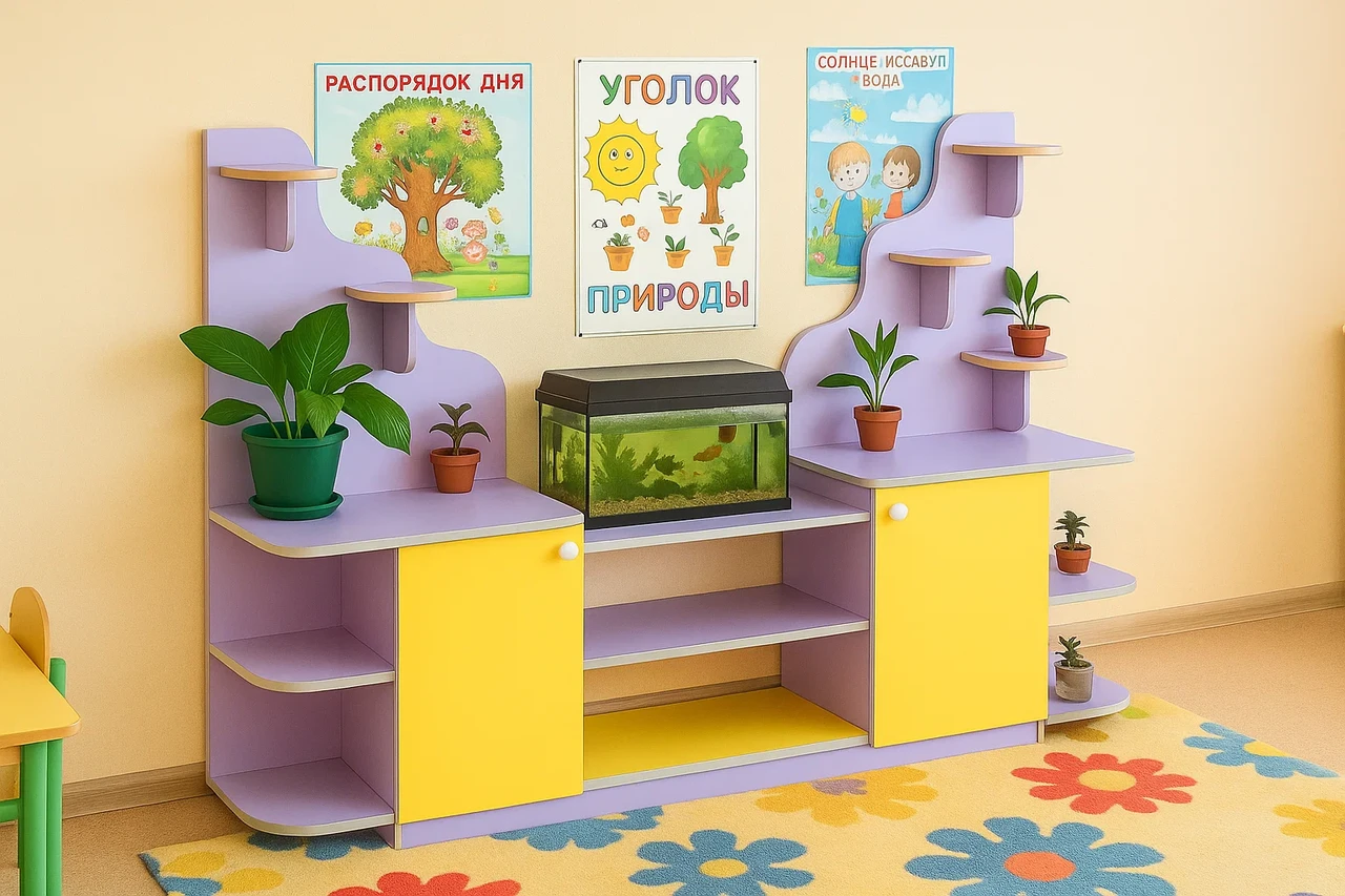 🌿 Дитяча стінка «Куточок живої природи» DS-428, фото 1