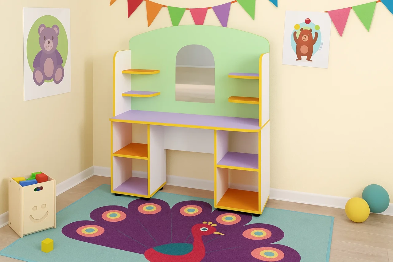 💄 Ігрові меблі для дитячого садка «Салон краси», фото 1