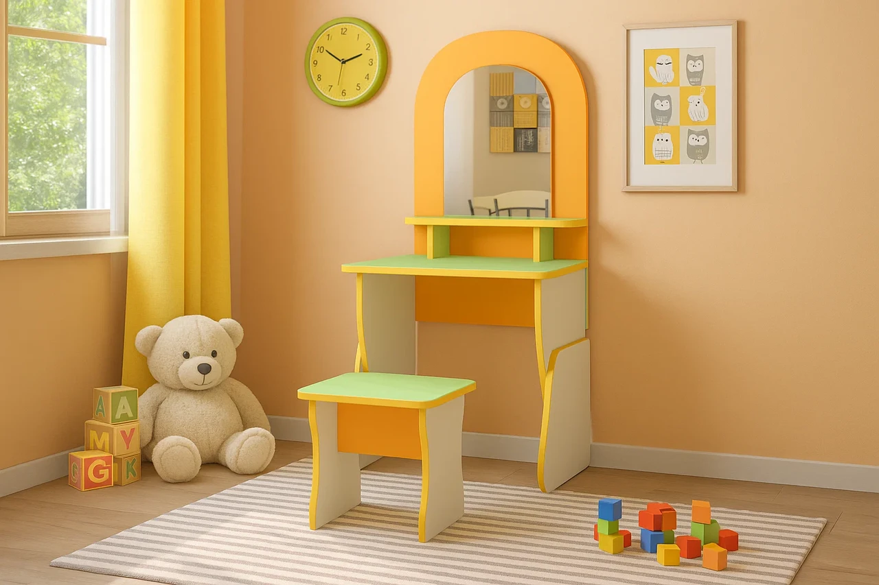 💇♀️ Ігрові меблі для дитячого садка "Перукарня", фото 1