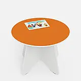 Дитячий круглий стіл (ЛДСП, діаметр 800 мм), фото 2
