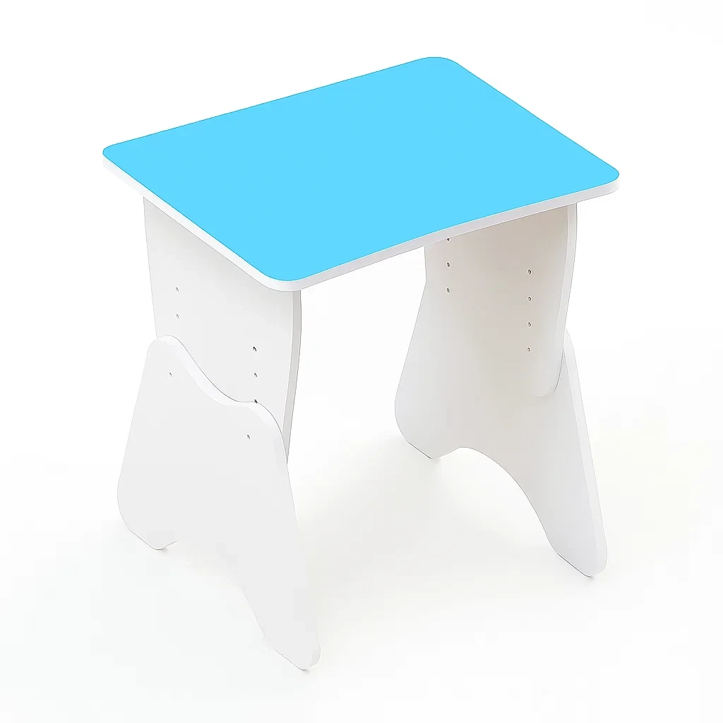 Дитячий одномісний стіл з регулюванням висоти (ЛДСП, метал), фото 1