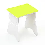 Дитячий одномісний стіл з регулюванням висоти (ЛДСП, метал), фото 3