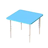 Дитячий стіл «Малюк» з регулюванням висоти (ЛДСП, метал), фото 3