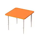 Дитячий стіл «Малюк» з регулюванням висоти (ЛДСП, метал), фото 4