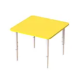 Дитячий стіл «Малюк» з регулюванням висоти (ЛДСП, метал), фото 6