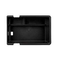 Автомобільний органайзер Lesko для авто BYD Yuan Up у підлокітник лоток на 3 відділення, фото 2