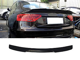 Спойлер Чорний глянець V2 на AUDI A5 8T 2007-2011 року
