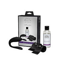 Набір з парним вібратором Sync Lite We-Vibe та Moving As One від Fifty Shades of Grey, чорний