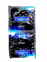 Презервативи, що світяться в темряві Pasante Glow латексні (ціна за 6 штук)