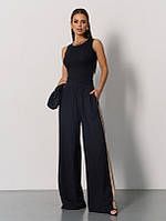 Штани ISSA PLUS 15162 3XL чорний