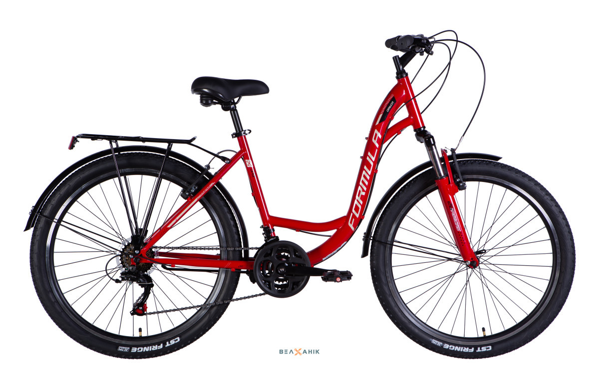 Велосипед 26/quot; Formula OMEGA Vbr FR (рама 18/quot;) ST червоний, фото 1