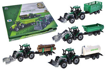 Іграшковий трактор з причепом 5279-113 G-Rich