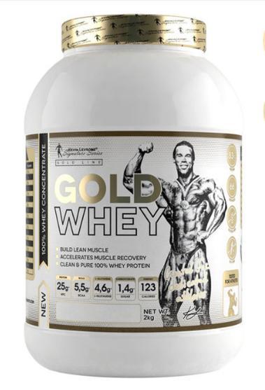 Сироватковий протеїн Kevin Levrone GOLD WHEY 2000 грам Смак :Strawberry, фото 1