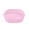 Силіконова форма для аерогрилів та аерофритюрниць W626 рожевий, фото 2