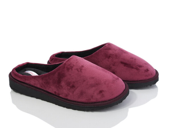 Капці жіночі теплі бордові, фото 1