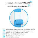 Шлея S 34-51см водостійка світловідбиваюча WAUDOG Waterproof з QR паспортом пластик фастекс сіра для собак, фото 6