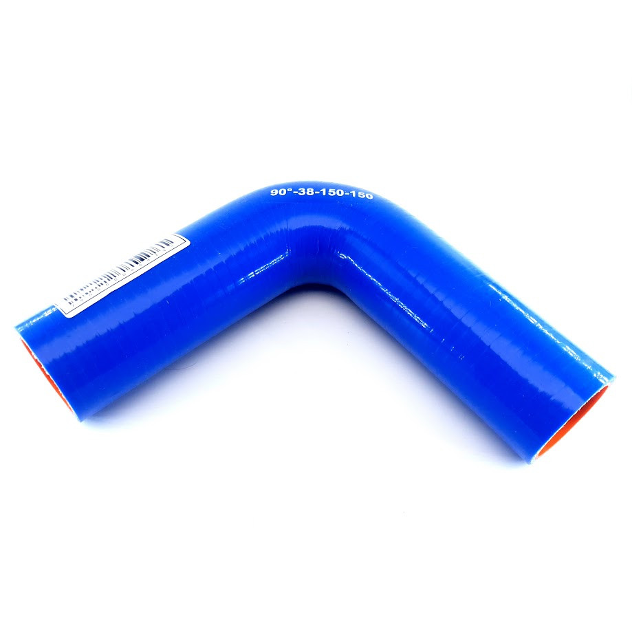 Патрубок кут 90* ф38 плечі по 150мм П38-90-150