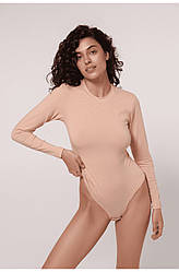 Боді з довгим рукавом бавовна Luna L011b бежевий