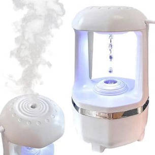 Антигравітаційний крапельний зволожувач повітря 500 мл "DROP HUMIDIFIER" MH-068, білий, фото 2