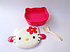 Пластиковий Контейнер дитячий Ланч-бокс Hello Kitty CAT-12R, фото 3